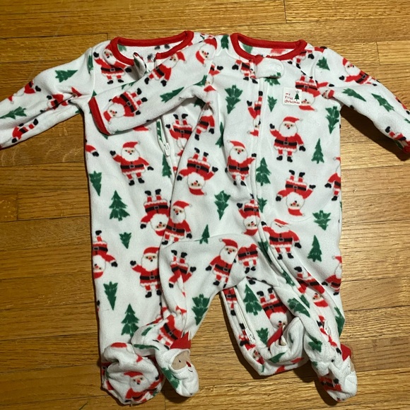 Carter’s My First Christmas Pajamas 3M - Picture 1 of 4